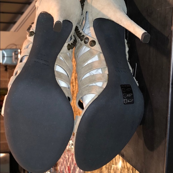 🆕Giuseppe x Balmain Suede Camel Shoe Sz 40 💯 BNIB - Picture 4 of 8